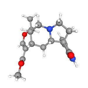 異翅果定堿,Isopteropodine