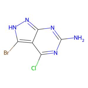 6-氨基-3-溴-4-氯吡唑并[3,4-d ]嘧啶,6-Amino-3-bromo-4-chloropyrazolo[3,4-d]pyrimidine