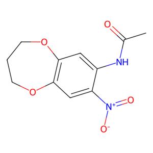 7-乙酰氨基-8-硝基-3,4-二氢-2H-1,5-苯并二氧杂卓,7-Acetamido-8-nitro-3,4-dihydro-2H-1,5-benzodioxepine