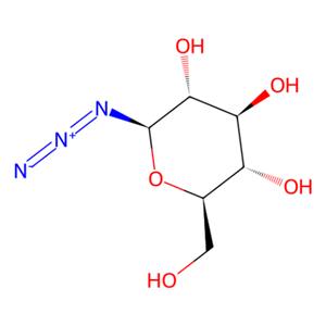 aladdin 阿拉丁 A334081 1-叠氮基-1-脱氧-β-D-吡喃葡萄糖苷 20379-59-3 ≥98%