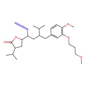 aladdin 阿拉丁 A352785 5（S）-[1（S）-叠氮基-3（S）-[4-甲氧基-3-（3-甲氧基丙氧基）苄基]-4-甲基戊基]-3（S）-异丙基二氢呋喃-2-酮 324763-46-4 97%