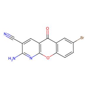 2-氨基-7-溴-5-氧代-5H-[1]苯并吡喃并[2,3-b]吡啶-3-碳腈,2-Amino-7-bromo-5-oxo-5H-[1]benzopyrano[2,3-b]pyridine-3-carbonitrile