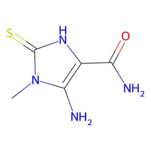 aladdin 阿拉丁 A479140 5-氨基-2-巯基-1-甲基-1H-咪唑-4-甲酰胺 52868-67-4 95%