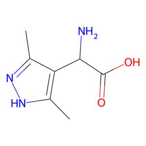 氨基(3,5-二甲基-1H-吡唑-4-基)乙酸,Amino(3,5-dimethyl-1H-pyrazol-4-yl)acetic acid