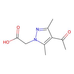 aladdin 阿拉丁 A479661 (4-乙酰基-3,5-二甲基-1H-吡唑-1-基)乙酸 890092-87-2 试剂级