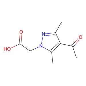 (4-乙酰基-3,5-二甲基-1H-吡唑-1-基)乙酸,(4-Acetyl-3,5-dimethyl-1H-pyrazol-1-yl)acetic acid