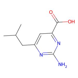 2-氨基-6-异丁基嘧啶-4-羧酸,2-Amino-6-isobutylpyrimidine-4-carboxylic acid