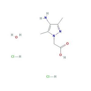 aladdin 阿拉丁 A480218 (4-氨基-3,5-二甲基-1H-吡唑-1-基)乙酸二盐酸盐水合物 2368828-50-4 97%