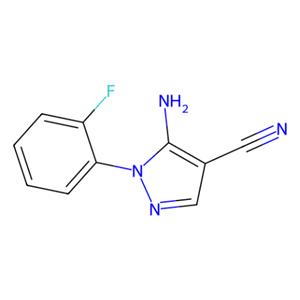 aladdin 阿拉丁 A480524 5-氨基-1-(2-氟苯基)-1H-吡唑-4-碳腈 135108-48-4 97%
