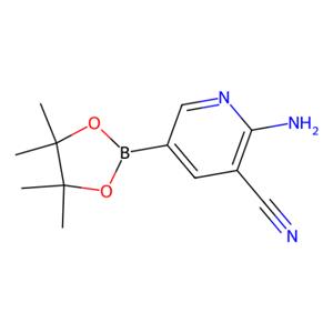 aladdin 阿拉丁 A586758 2-氨基-5-(4,4,5,5-四甲基-1,3,2-二氧杂环戊硼烷-2-基)氰吡啶 1246372-66-6 98%