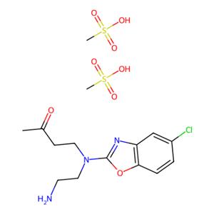 aladdin 阿拉丁 A586896 4-((2-氨基乙基)(5-氯苯并[d]恶唑-2-基)氨基)丁-2-酮 二甲磺酸盐 1276666-12-6 98%