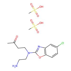 4-((2-氨基乙基)(5-氯苯并[d]恶唑-2-基)氨基)丁-2-酮 二甲磺酸盐,4-((2-Aminoethyl)(5-chlorobenzo[d]oxazol-2-yl)amino)butan-2-one dimethanesulfonate