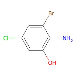 aladdin 阿拉丁 A587409 2-氨基-3-溴-5-氯苯酚 1549689-88-4 97%