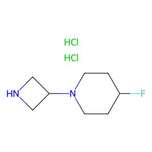 aladdin 阿拉丁 A587925 1-(氮杂环丁烷-3-基)-4-氟哌啶二盐酸盐 194427-15-1 98+%