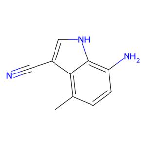 aladdin 阿拉丁 A588588 7-氨基-4-甲基-1H-吲哚-3-甲腈 289483-87-0 95%