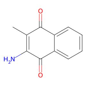 aladdin 阿拉丁 A590057 2-氨基-3-甲基萘-1,4-二酮 7427-09-0 98%