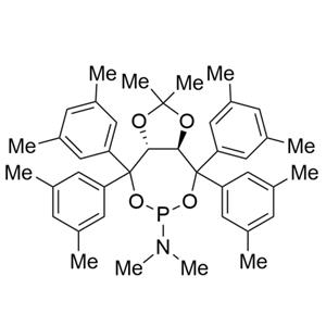 aladdin 阿拉丁 A590286 (1R,7R)-4-二甲基氨基-9,9-二甲基-2,2,6,6-四(3,5-二甲基苯基)-3,5,8,10-四氧杂-4-磷双环[5.3.0]癸烷 840454-58-2 97%