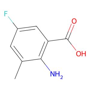 2-氨基-5-氟-3-甲基苯甲酸,2-Amino-5-fluoro-3-methylbenzoic acid