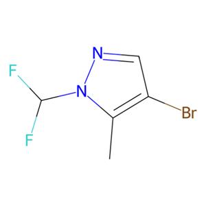 aladdin 阿拉丁 B166672 4-溴-1-(二氟甲基)-5-甲基-1H-吡唑 1243250-04-5 97%