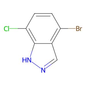 aladdin 阿拉丁 B172361 4-溴-7-氯-1H-吲唑 1186334-61-1 97%