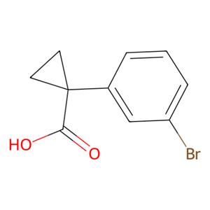 aladdin 阿拉丁 B172874 1-(3-溴苯基)环丙烷-1-羧酸 124276-95-5 97%