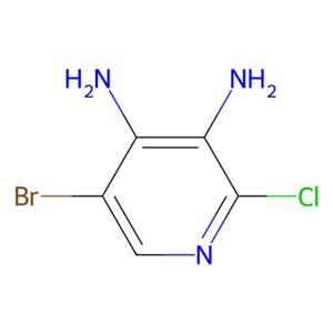 5-溴-2-氯吡啶-3,4-二胺,5-bromo-2-chloropyridine-3,4-diamine