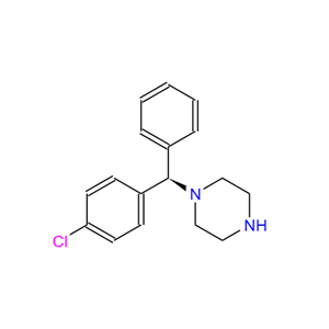 R(-)-1-[(4-氯苯基)苯甲基]哌嗪,(R)-(-)-1-[(4-chlorophenyl)phenmethyl]piperazine