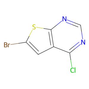 aladdin 阿拉丁 B176817 6-溴-4-氯噻吩并[2,3-d]嘧啶 56844-12-3 97%