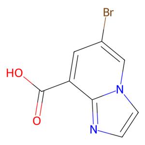 6-溴咪唑并[1,2-a]吡啶-8-羧酸,6-bromoimidazo[1,2-a]pyridine-8-carboxylic acid