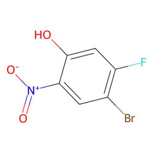 aladdin 阿拉丁 B178754 4-溴-5-氟-2-硝基苯酚 1016234-87-9 96%