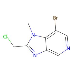 7-溴-2-(氯甲基)-1-甲基-1h-咪唑并[4,5-c]吡啶,7-Bromo-2-(chloromethyl)-1-methyl-1h-imidazo[4,5-c]pyridine