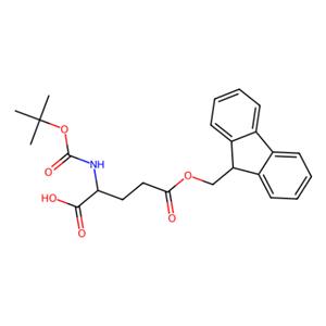aladdin 阿拉丁 B180481 N-叔丁氧羰基-L-谷氨酸 5-芴甲基酯 123417-18-5 95%