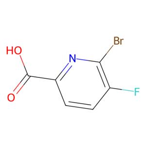 aladdin 阿拉丁 B189508 6-溴-5-氟-2-吡啶甲酸 1052714-46-1 98%