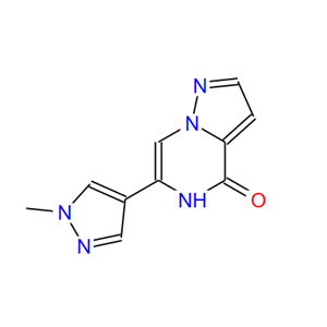 6-（1-甲基-1H-吡唑-4-基）吡唑并[1,5-a]吡嗪-4-醇,6-(1-methyl-1H-pyrazol-4-yl)pyrazolo[1,5-a]pyrazin-4-ol