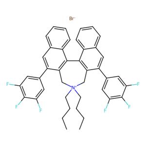 aladdin 阿拉丁 B281482 (11bS)-(+)-4,4-二丁基-4,5-二氢-2,6-双(3,4,5-三氟苯基)-3H-二萘[2,1-c:1′,2′-e]氮杂卓溴化物 851942-89-7 ≥98%