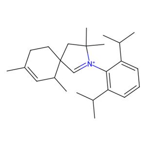 2-[2,6-双(1-甲基乙基)苯基]-3,3,6,8-四甲基-2-氮阳离子[4.5]癸烷-1,7-二烯-四氟,2-[2,6-Bis(1-methylethyl)phenyl]-3,3,6,8-tetramethyl-2-azoniaspiro[4.5]dec -1,7-diene tetrafluoroborate Trivertal-CAAC