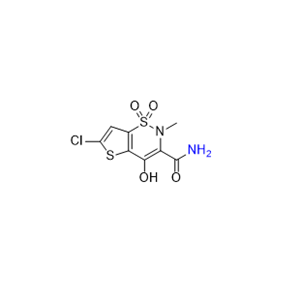 氯诺昔康杂质44,6-chloro-4-hydroxy-2-methyl-2H-thieno[2,3-e][1,2]thiazine-3- carboxamide 1,1-dioxide