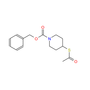 146827-60-3；苯甲基 4-(乙酰基硫代)哌啶-1-甲酸基酯