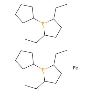 aladdin 阿拉丁 B282457 1,1-双[（2S，5S）-2,5-二乙基膦酰基二茂铁] 436863-50-2 97%