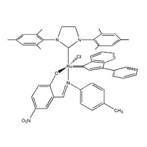 aladdin 阿拉丁 B282662 [1,3-双(2,4,6-三甲基苯基)-2-咪唑烷亚基]-[2-[[(4-甲基苯基)亚氨基]甲基]-4-硝基苯酚基]-[3-苯基-1H-茚-1-亚基]氯化钌(II) 934538-04-2 95%