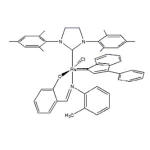 [1,3-双（2,4,6-三甲基苯基）-2-咪唑啉亚叉基]-[2-[[[（（2-甲基苯基）亚氨基]甲基]酚基]-[3-苯基-1H-茚满-1-亚叉基]氯化钌（II）,Grubbs Catalyst? M350