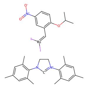[1,3-雙（2,4,6-三甲基苯基）咪唑啉-2-亞甲基）-（2-異丙氧基-5-硝基亞芐基）二碘化釕（II）,[1,3-Bis(2,4,6-trimethylphenyl)imidazolidin-2-ylidene)-(2-i-propoxy-5-nitrobenzylidene) ruthenium(II) diiodide