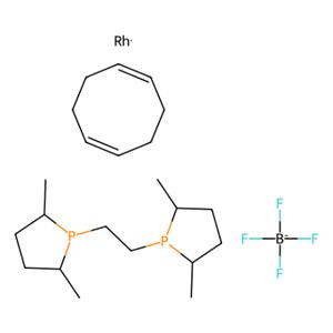 （+）-1,2-双（（2R，5R）-2,5-二甲基膦基乙烷）乙烷（1,5-环辛二烯）四氟硼酸铑（I）,(+)-1,2-Bis((2R,5R)-2,5-dimethylphospholano)ethane(1,5-cyclooctadiene)rhodium(I) tetrafluoroborate
