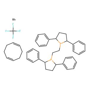 aladdin 阿拉丁 B282814 （+）-1,2-双（（2S，5S）-2,5-二苯基膦基乙烷）乙烷（1,5-环辛二烯）四氟硼酸铑（I） 849950-53-4 ≥98%(S,S)-Ph-BPE-Rh