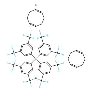 aladdin 阿拉丁 B283094 双(环辛二烯)四(3,5-双(三氟甲基)苯基)硼酸铱(I) 666826-16-0 98%