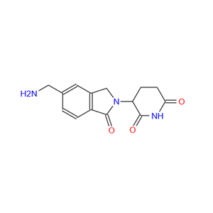 1010100-28-3；3-[5-(氨甲基)-1-氧代异吲哚啉-2-基]哌啶-2,6-二酮