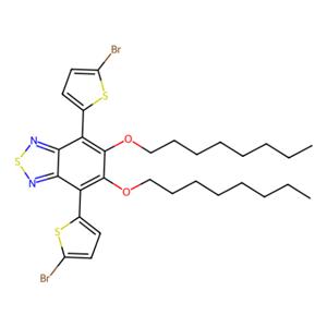 4,7-双(5-溴噻吩-2-基)-5,6-双(n-辛氧基)-2,1,3-苯并噻二唑,4,7-Bis(5-bromothiophen-2-yl)-5,6-bis(n-octyloxy)-2,1,3-benzothiadiazole