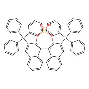 (S)-3,3′-双(三苯甲硅烷基)-1,1′-联萘-2,2′-二酚磷酸酯,(S)-3,3′-Bis(triphenylsilyl)-1,1′-binaphthyl-2,2′-diyl hydrogenphosphate