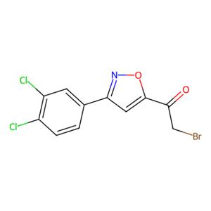 aladdin 阿拉丁 B300041 2-溴-1-[3-(3,4-二氯苯基)异噁唑-5-YL]乙醛-1-酮 175277-38-0 95%
