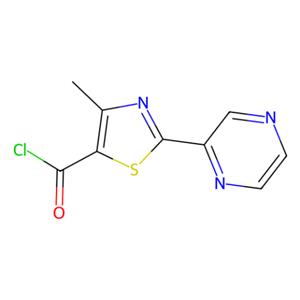 aladdin 阿拉丁 B300647 4-甲基-2-(2-吡嗪)-1,3-噻唑-5-酰氯 257876-11-2 ≥95%